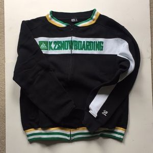 K2 Snowboarding Full Zip Sweatshirt